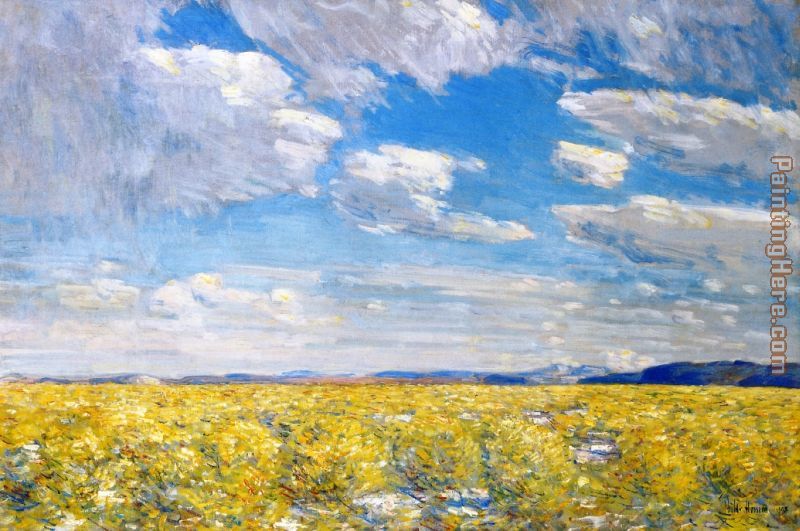 Afternoon Sky, Harney Desert painting - childe hassam Afternoon Sky, Harney Desert art painting